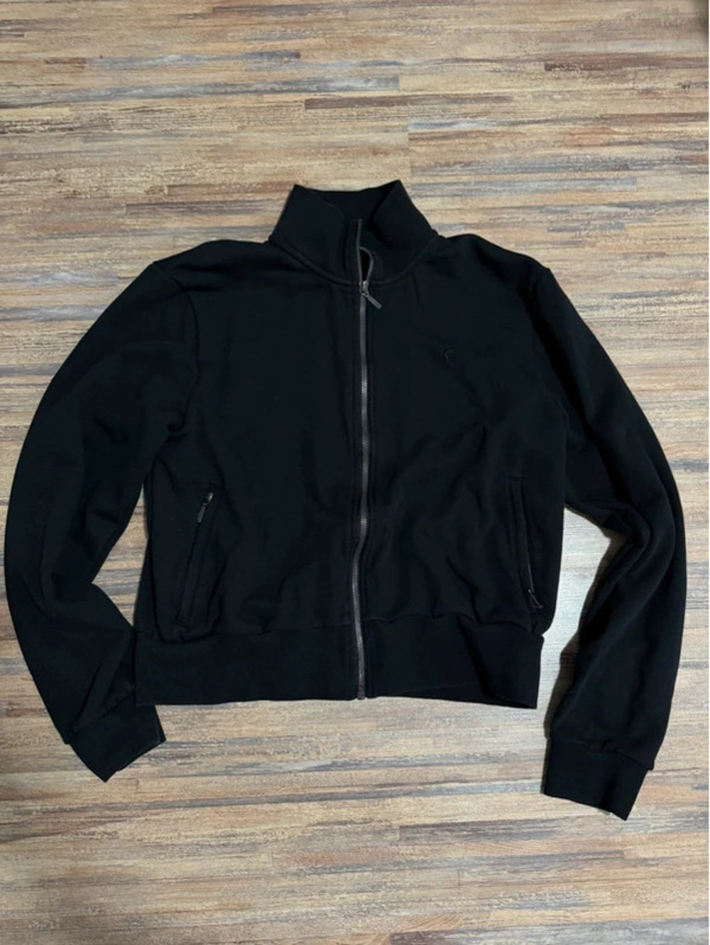 Zyia active women’s black zip up jacket size xl